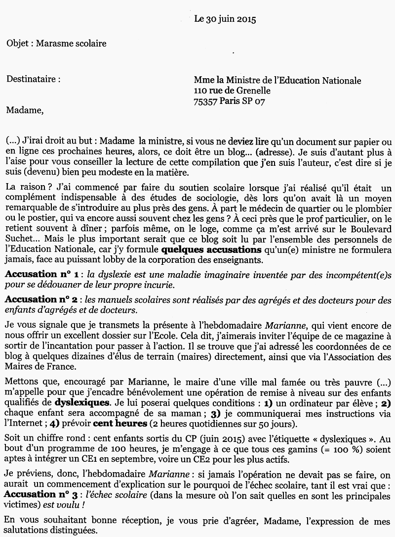 ministre