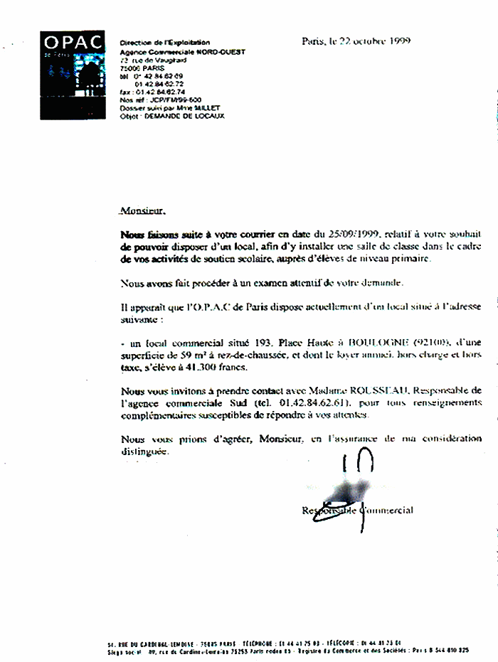 courrier