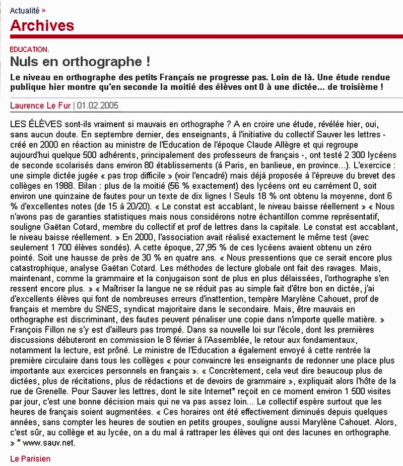 illettrisme