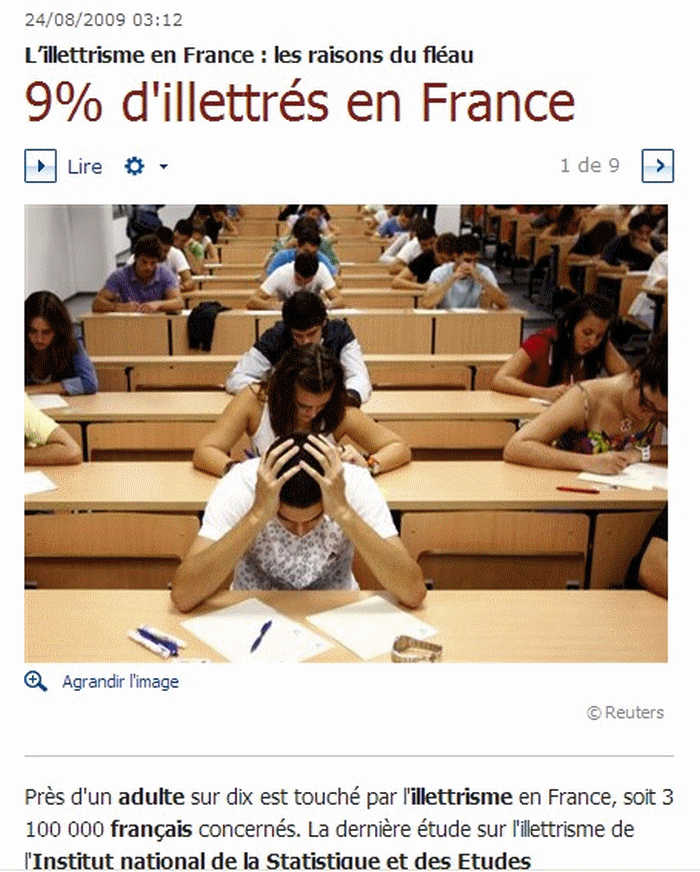 illettrisme
